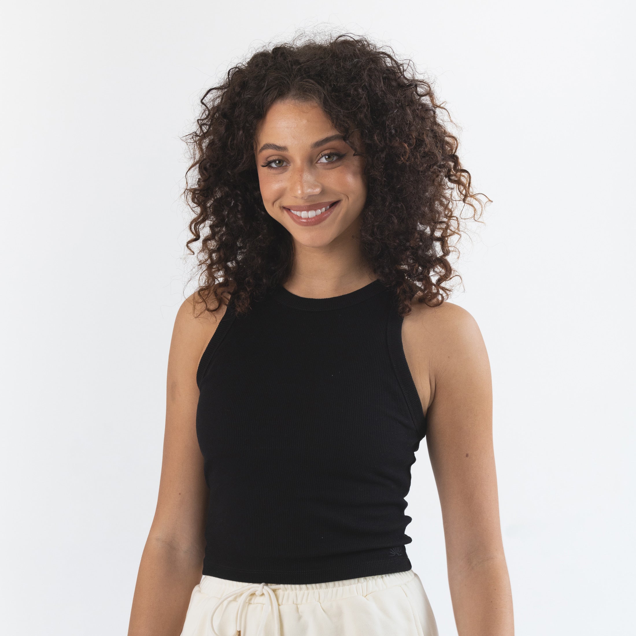 Hazel Tank Top - Black